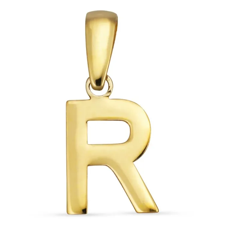 r-kirjain riipus  8 karaatin kultaa - My Letter