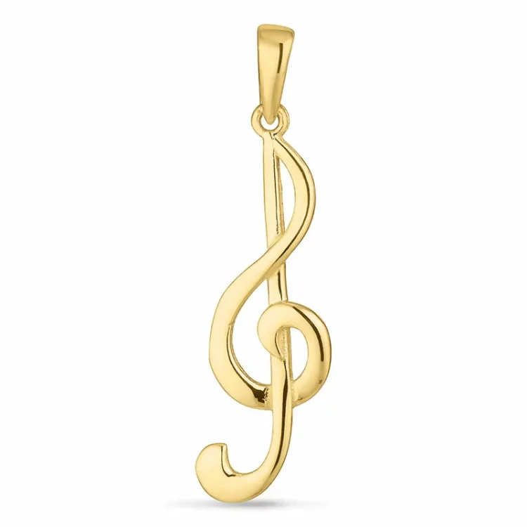 nuotti riipus  8 karaatin kultaa - Gold Collection
