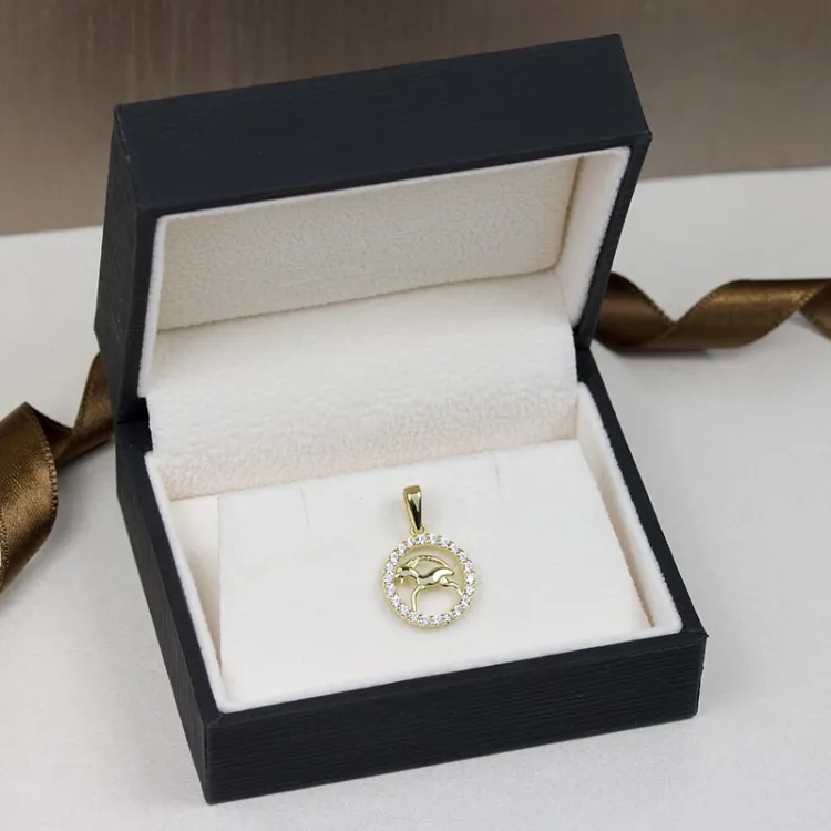 tähtikuvio kauris riipus  8 karaatin kultaa - Gold Collection