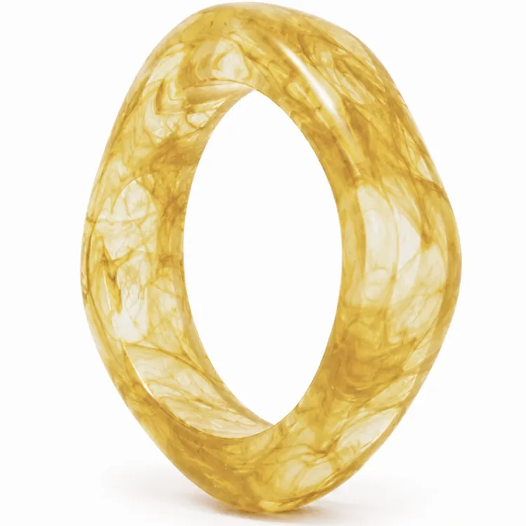 keltainen bangle hartsi - AURA