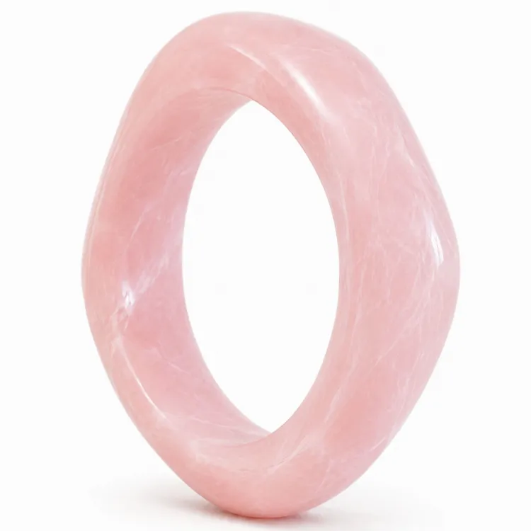 vaaleanpunainen bangle hartsi - AURA
