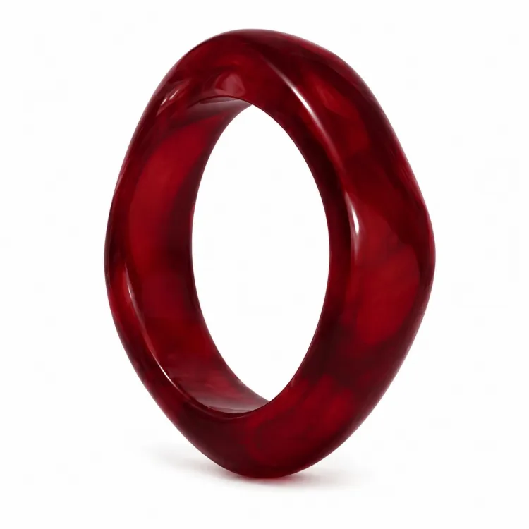 punainen bangle hartsi - AURA