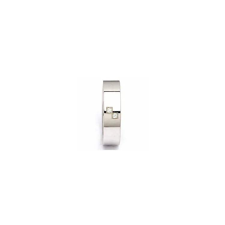 Vihkisormus hopea 0,030 ct