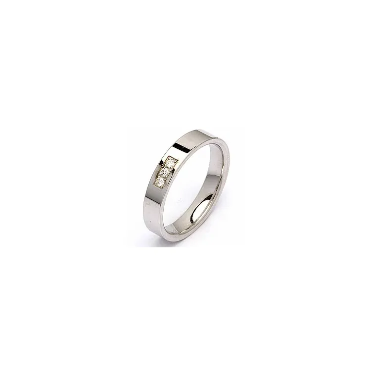 Vihkisormus hopea 0,060 ct