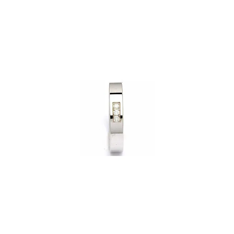 Vihkisormus hopea 0,060 ct