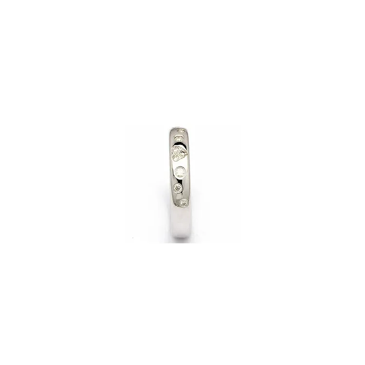 Vihkisormus hopea 0,13 ct