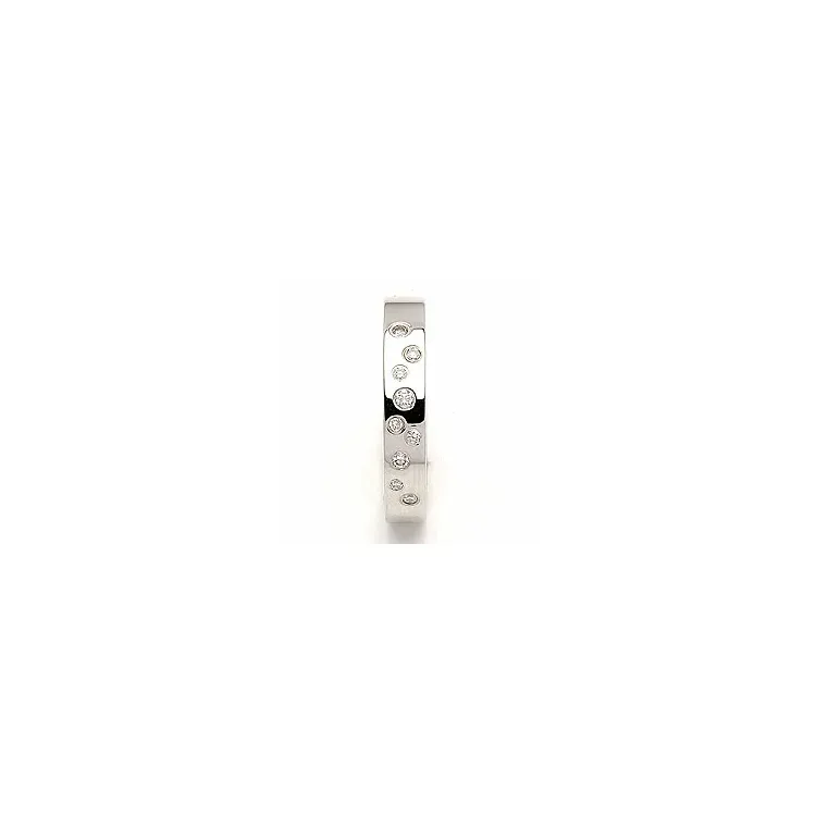 Vihkisormus hopea 0,126 ct