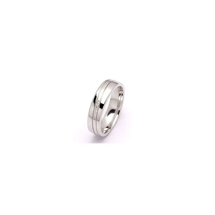 Vihkisormus hopea 0,024 ct