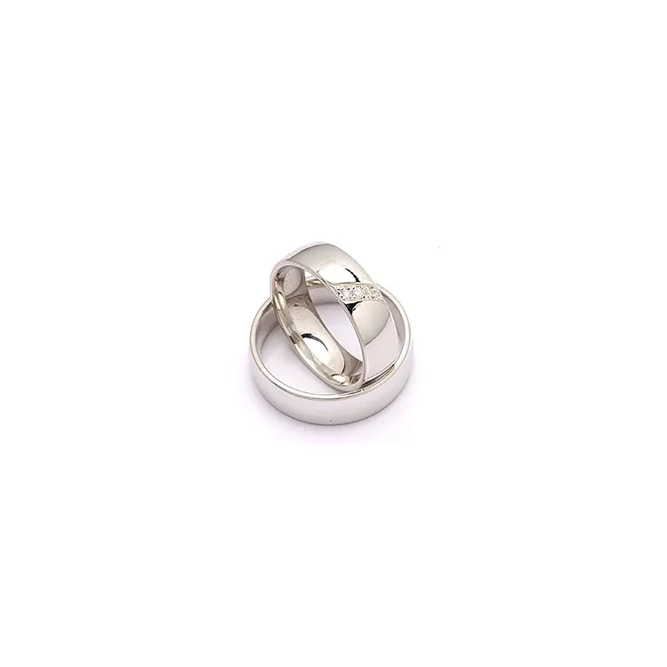 Vihkisormusta hopea 0,031 ct
