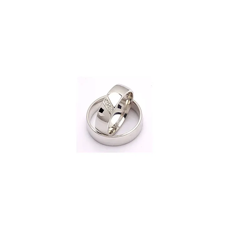 Vihkisormusta hopea 0,031 ct
