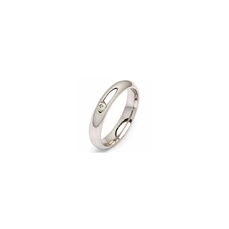 Vihkisormus hopea 0,05 ct