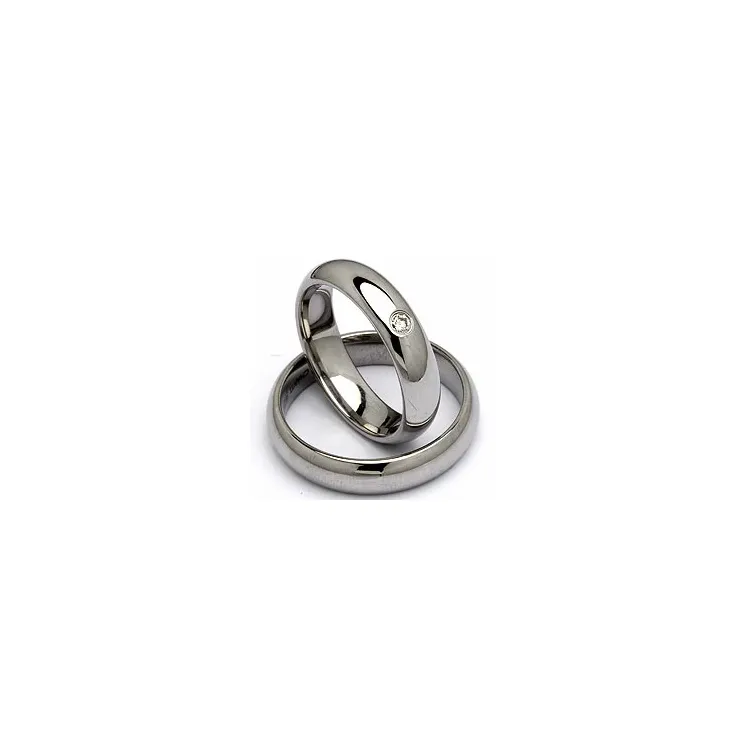Vihkisormusta teräs 0,05 ct