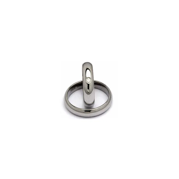 Vihkisormusta teräs 0,05 ct