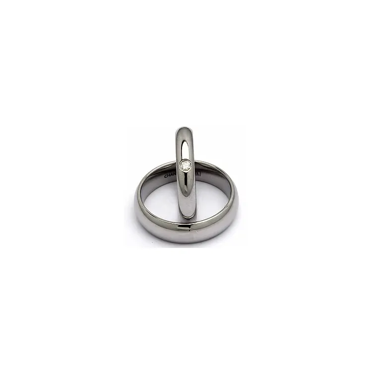 Vihkisormusta teräs 0,05 ct