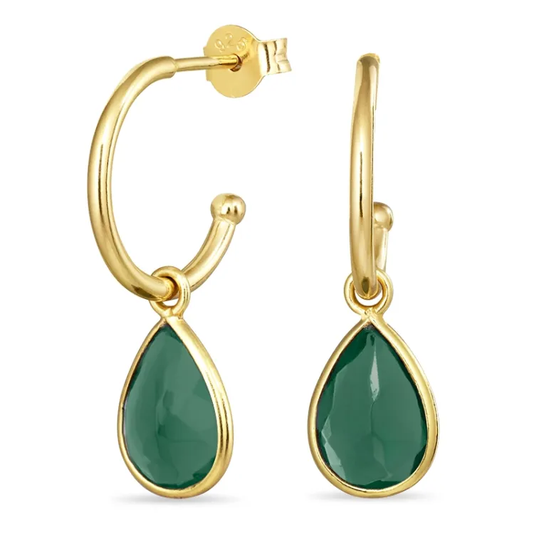 12 mm aqua kristalli rengas kullattu hopea