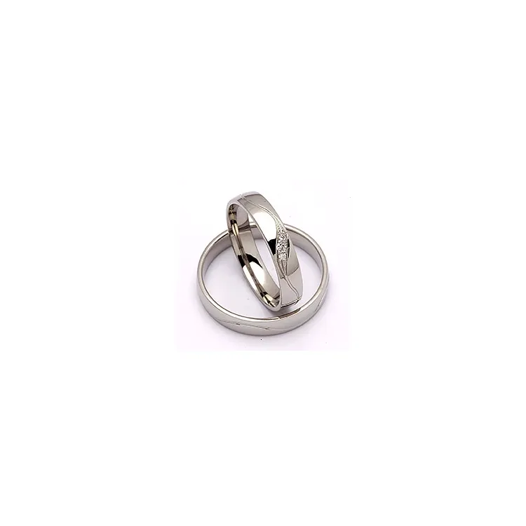 Vihkisormusta palladiumia 0,036 ct