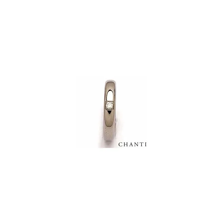 Vihkisormus titaani 0,05 ct