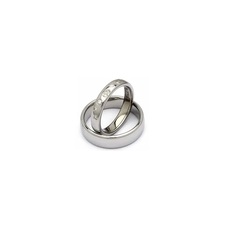 Vihkisormusta teräs 0,13 ct
