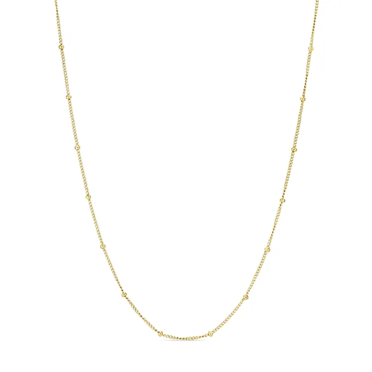 vedenkestävät kuulakaulaketju kullattu teräs  x 1,8 mm  - OCEANA