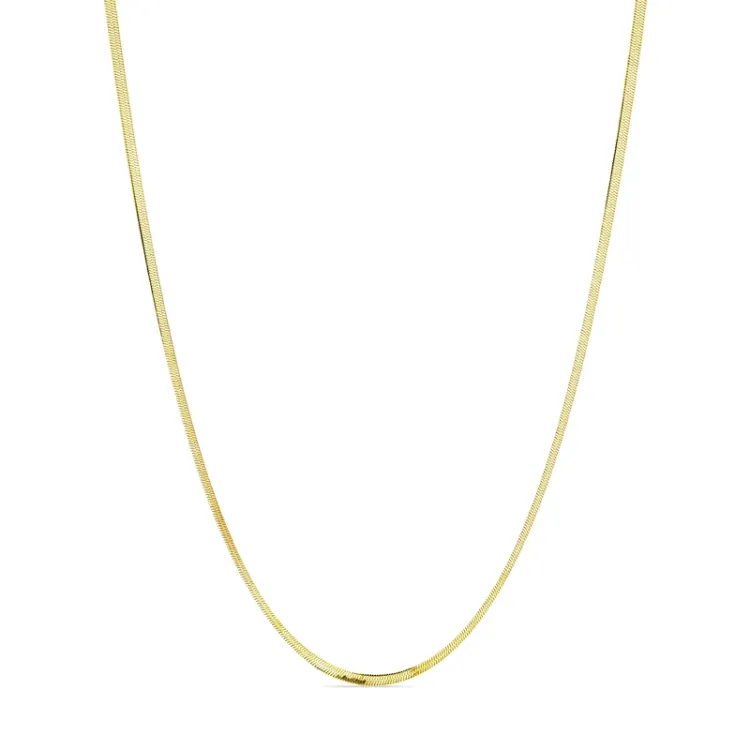 vedenkestävät käärmekaulaketju kullattu teräs  x 2,0 mm  - OCEANA