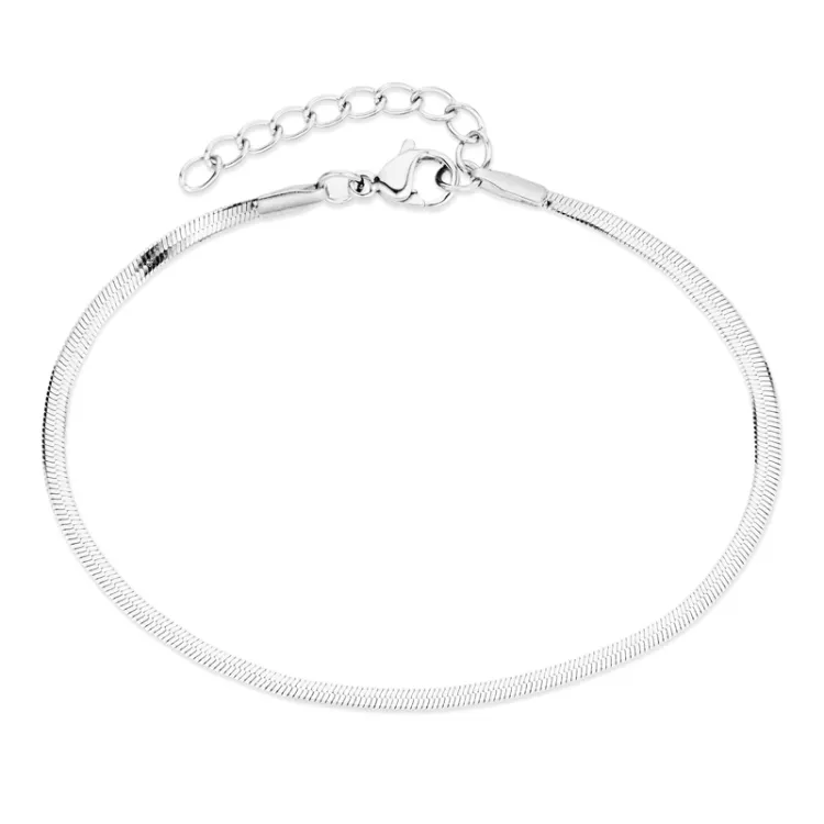 vedenkestävät käärmerannekoru teräs  x 2,0 mm  - OCEANA