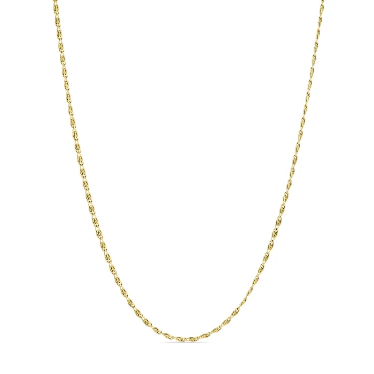 vedenkestävät kaulaketju kullattu teräs  x 1,8 mm  - OCEANA