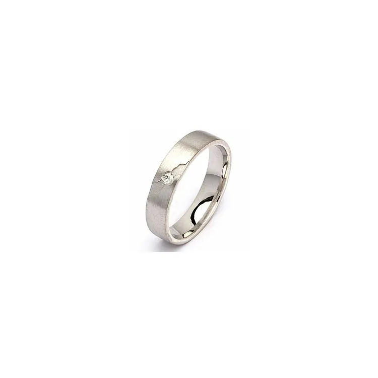 Vihkisormus hopea 0,035 ct