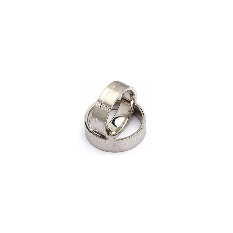 Vihkisormusta hopea 0,09 ct