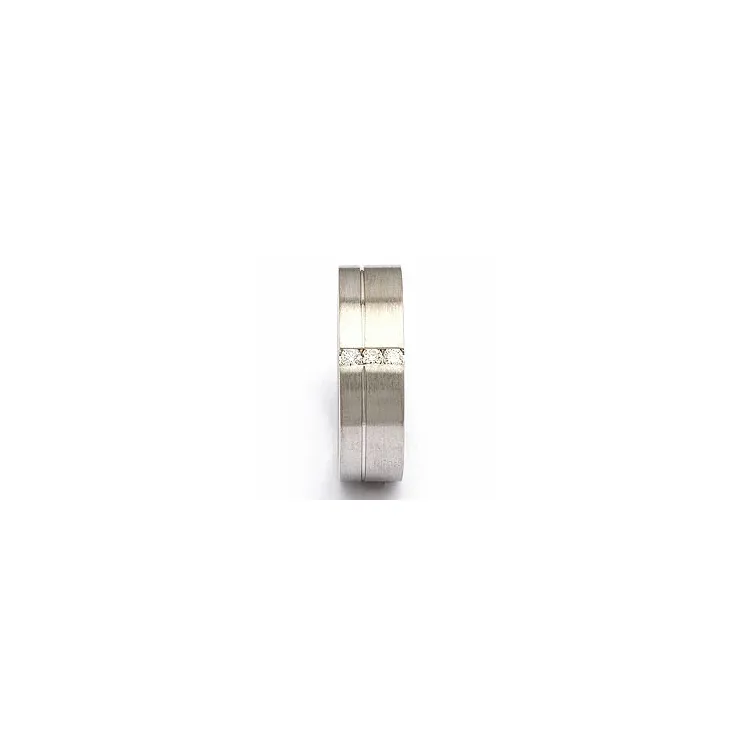 Vihkisormus hopea 0,09 ct