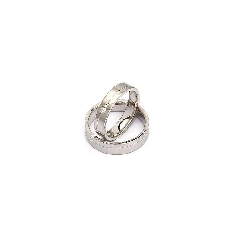 Vihkisormusta hopea 0,030 ct