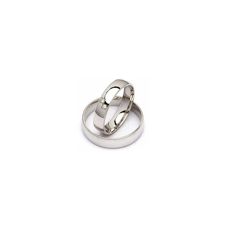 Vihkisormusta hopea 0,020 ct