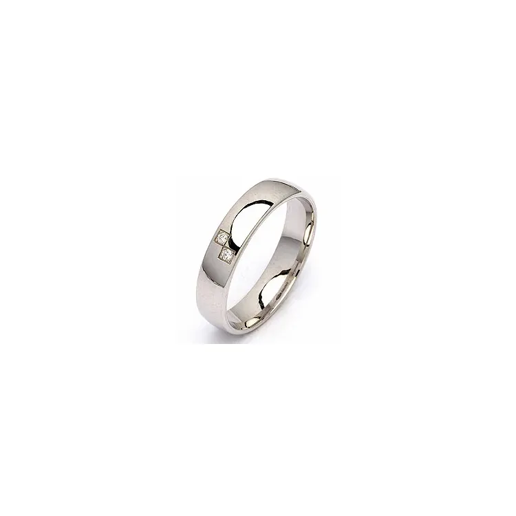 Vihkisormus hopea 0,020 ct