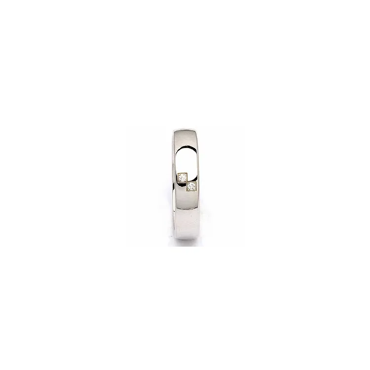 Vihkisormus hopea 0,020 ct
