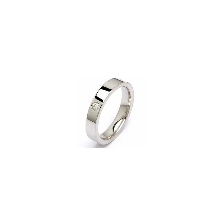 Vihkisormus hopea 0,05 ct