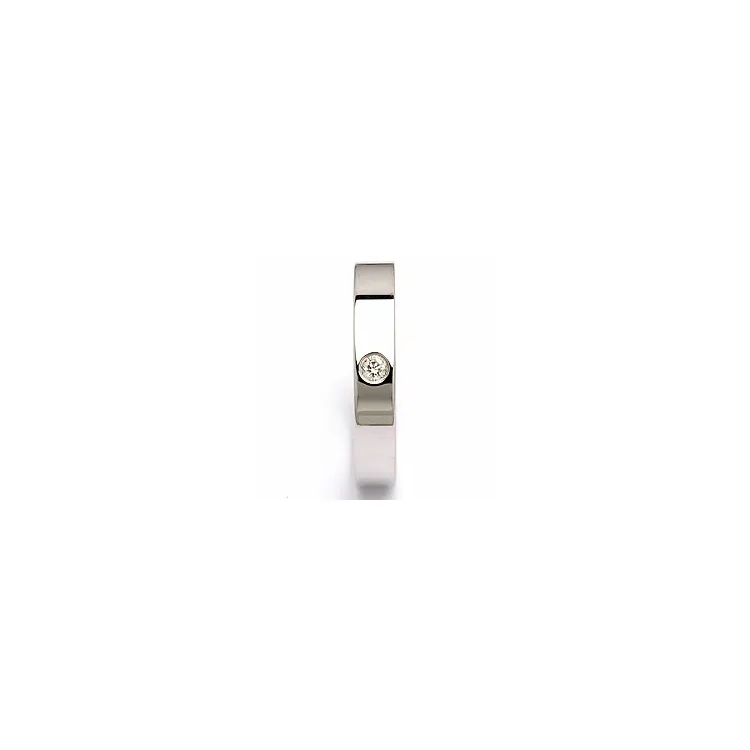 Vihkisormus hopea 0,05 ct