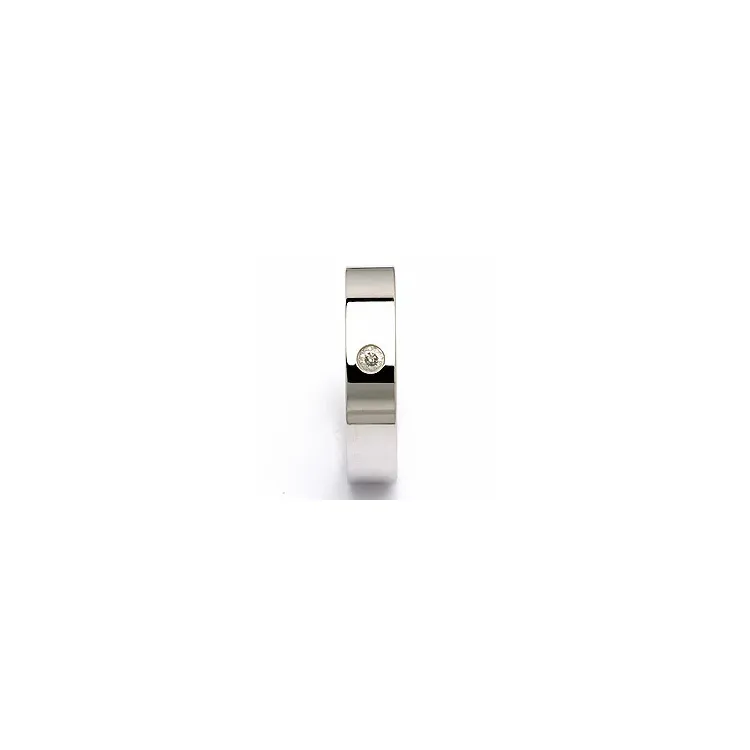 Vihkisormus hopea 0,05 ct