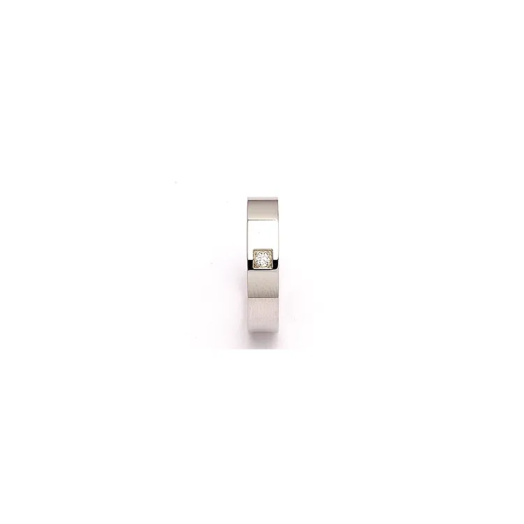 Vihkisormus hopea 0,05 ct