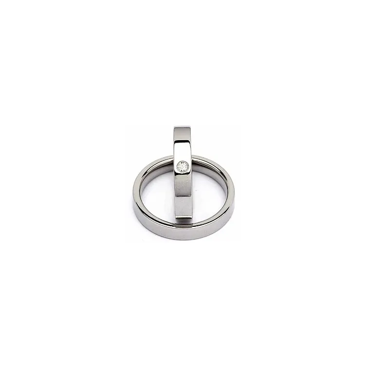 Vihkisormusta teräs 0,05 ct
