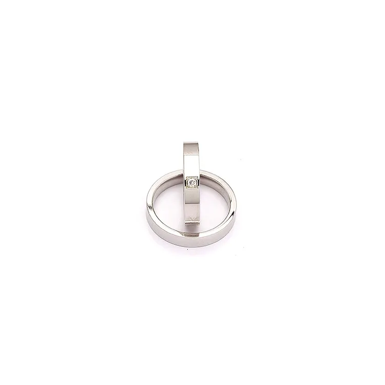 Vihkisormusta hopea 0,05 ct