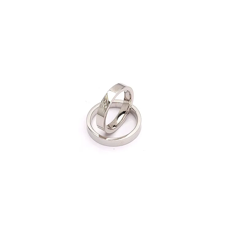 Vihkisormusta hopea 0,024 ct