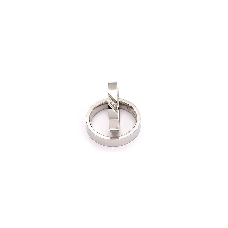 Vihkisormusta hopea 0,024 ct