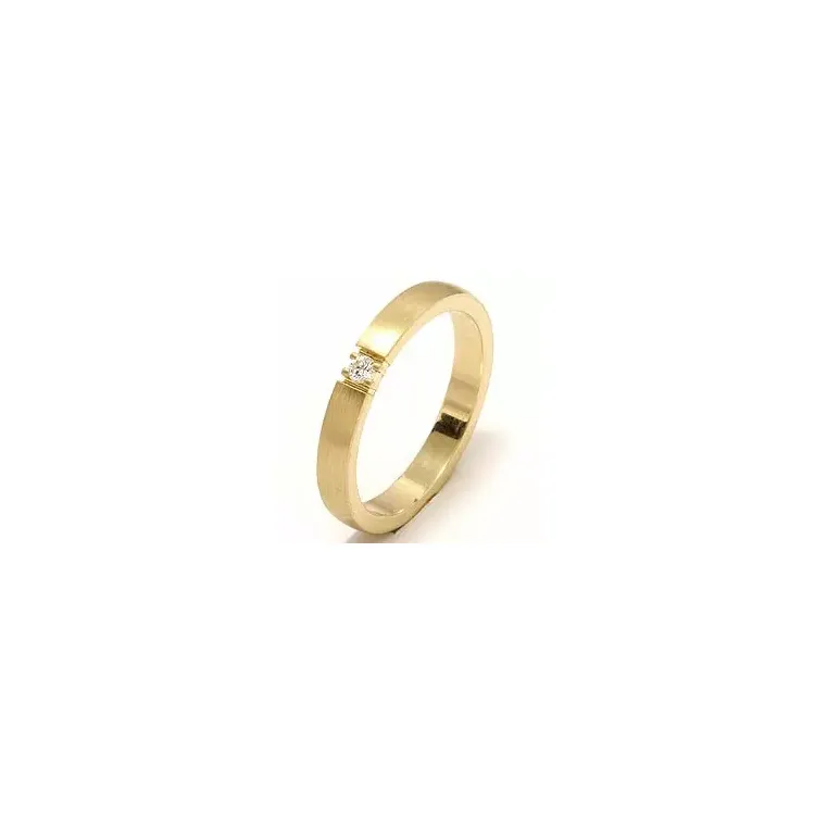 alianssisormus 14 karaatin kultaa 1 x 0,05 ct