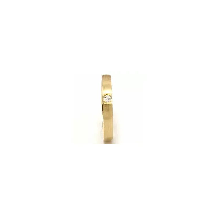 alianssisormus 14 karaatin kultaa 1 x 0,05 ct