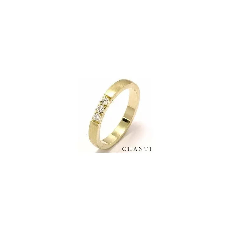 alianssisormus 14 karaatin kultaa 0,05 ct