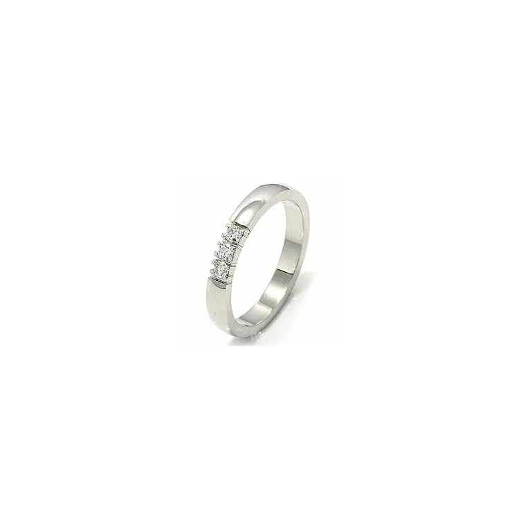 alianssisormus 14 karaatin valkokultaa 0,05 ct