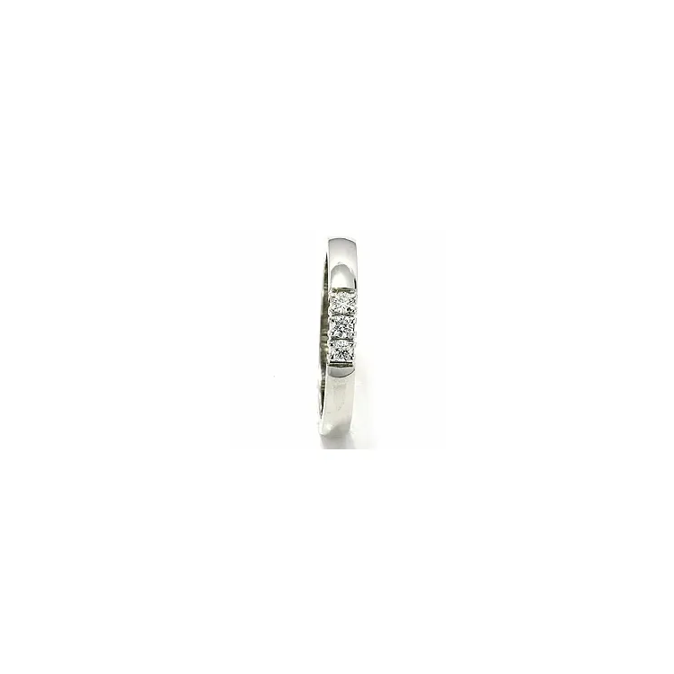 alianssisormus 14 karaatin valkokultaa 0,05 ct