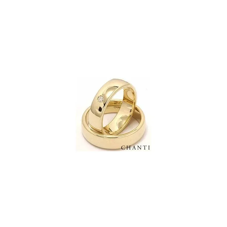 timantti vihkisormusta 14 karaatin kultaa 0,05 ct ct - setit