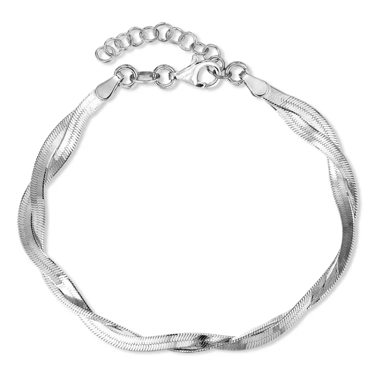 rannekoru hopeaa  x 5,4 mm 