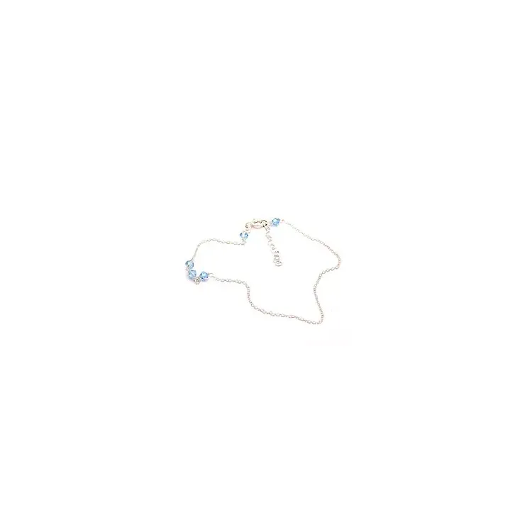 Pyöreä nilkkaketju  hopeaa