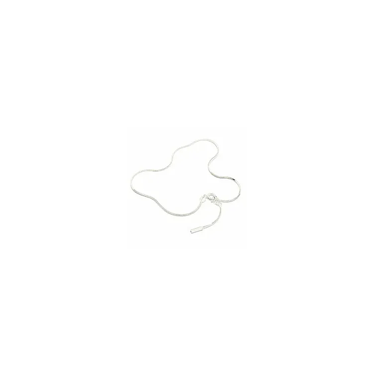 Nilkkaketju hopeaa  x 1,0 mm